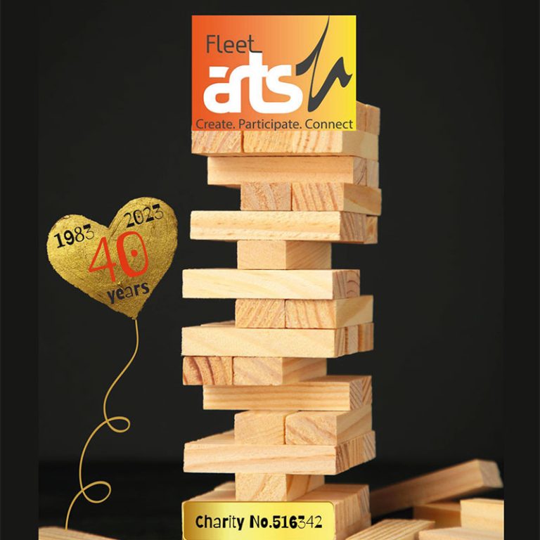 Fleet Arts Donate Postcard